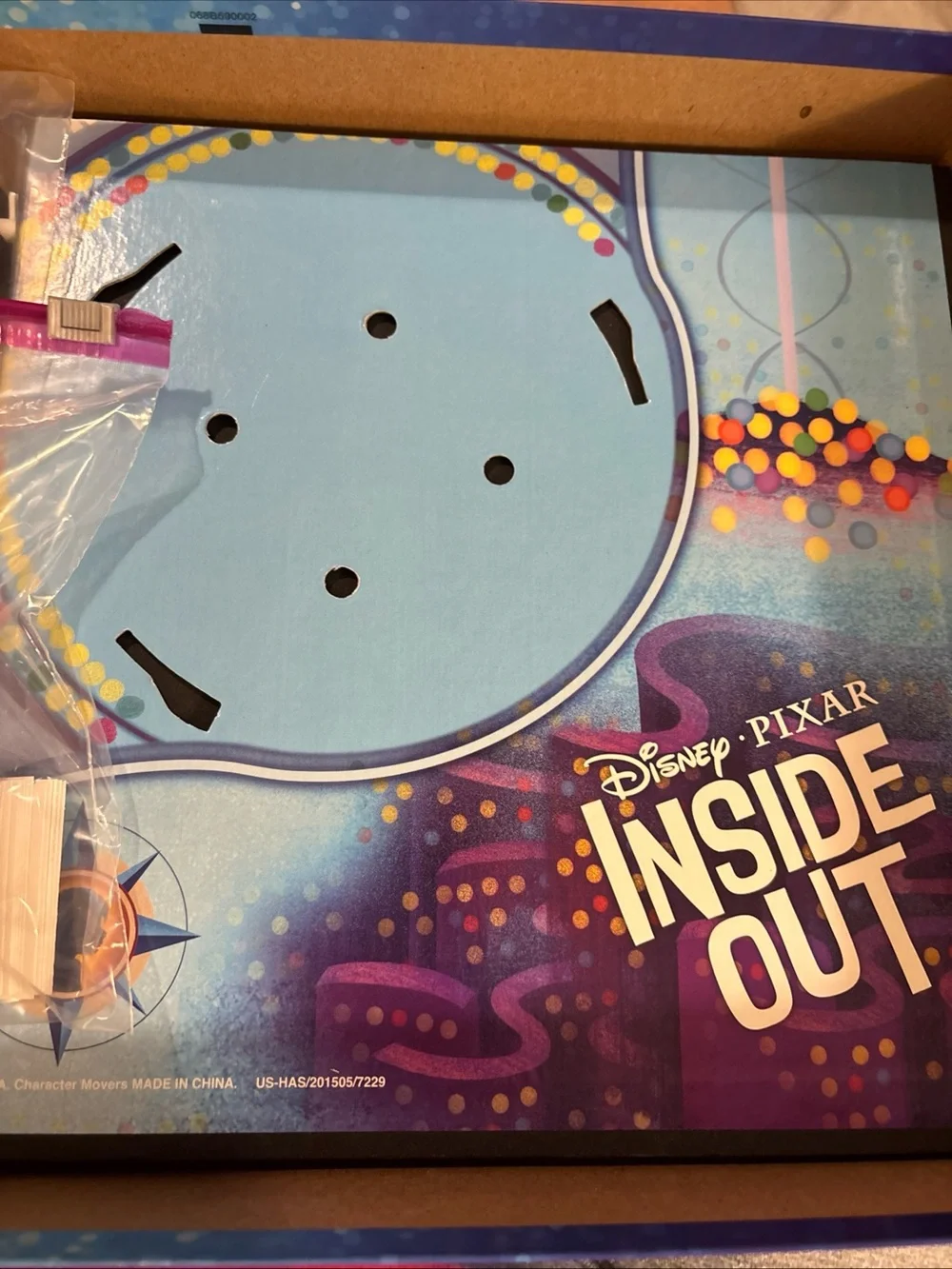 Disney Pixar Inside Out The Game of Life Board Game - Blue complete